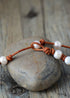 Boho Necklace, Chokers Pearl Knot